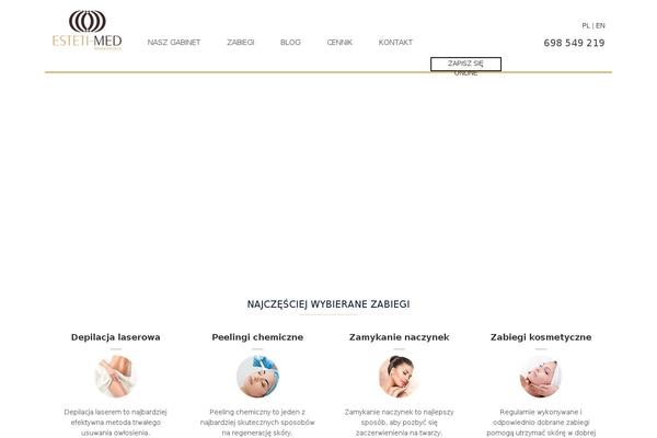 Cinderella theme site design template sample