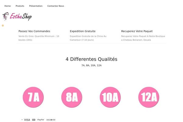 Kable theme site design template sample