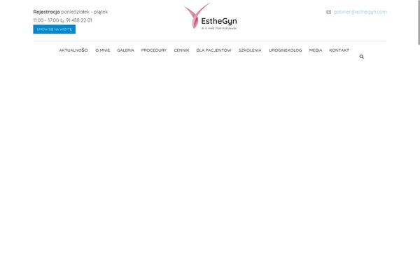 esthegyn.com site used OneLife