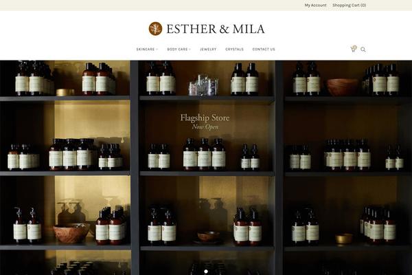 estherandmila.com site used Primrose