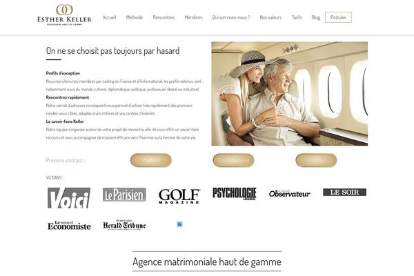 Zeyn theme site design template sample
