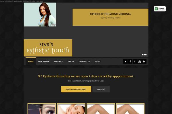 Spalon theme site design template sample