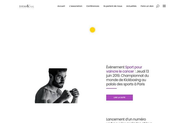 Vangard theme site design template sample