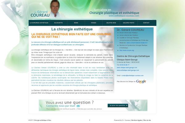 Responsive theme site design template sample