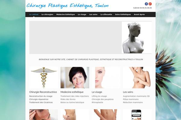 Pinpoint theme site design template sample