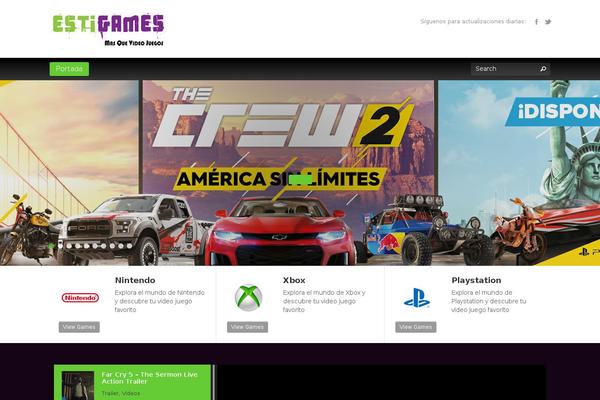 Site using Twiget Twitter Widget plugin