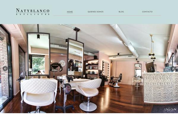 Aqua theme site design template sample