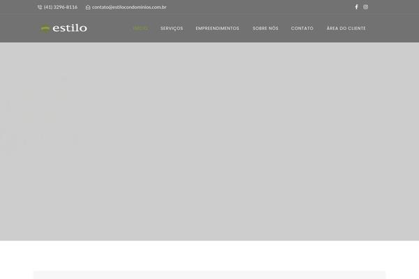 Batiment theme site design template sample