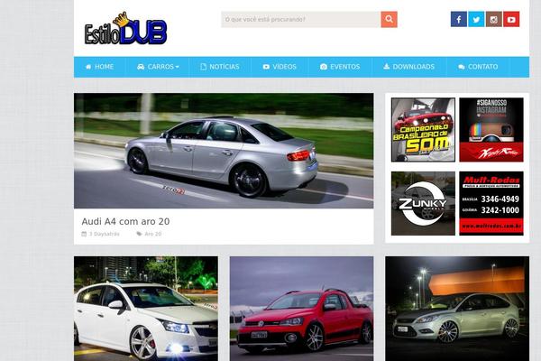 SociallyViral theme site design template sample