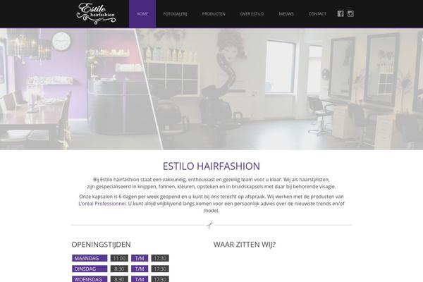 estilohairfashion.nl site used Estilo