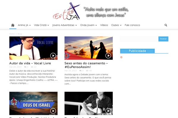 News theme site design template sample