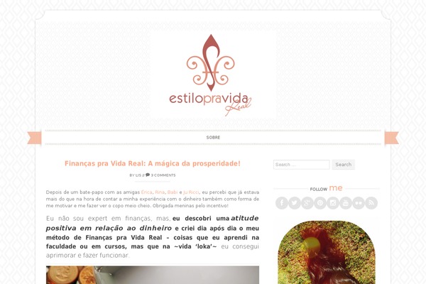 estilopravida.com.br site used Scribbo