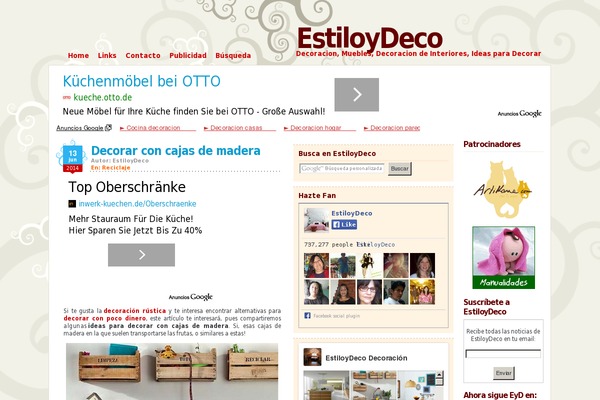 Orbital theme site design template sample