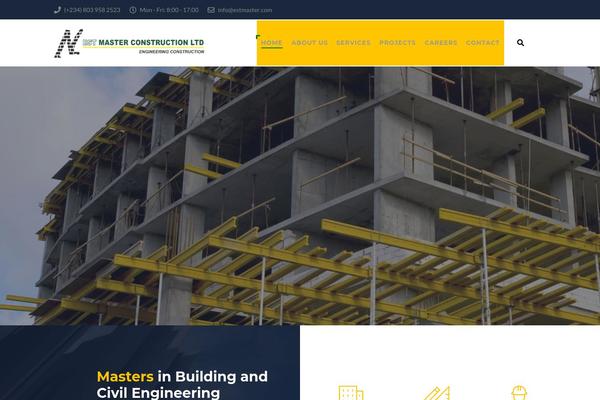 Structure theme site design template sample