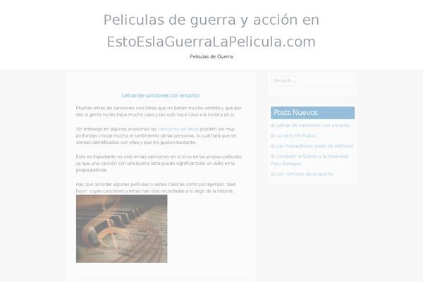 estoeslaguerralapelicula.es site used B & W