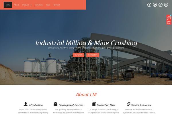 Square theme site design template sample