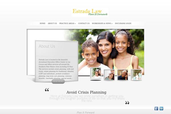 SimplePress theme site design template sample