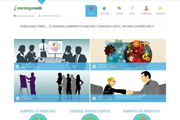 Maestro theme site design template sample