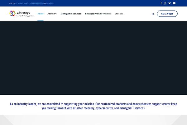 Capital theme site design template sample