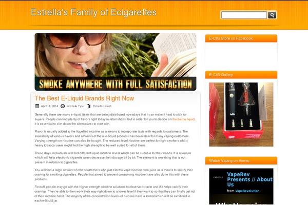 Orange and Black theme site design template sample