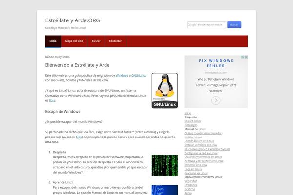 Site using WP3Gallery plugin