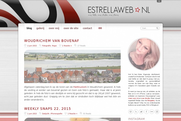 dfBlog theme site design template sample