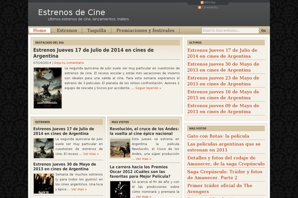 Cover WP theme site design template sample