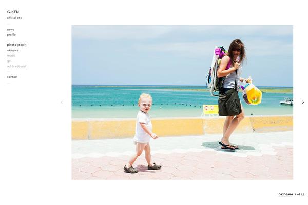 Touchfolio theme site design template sample
