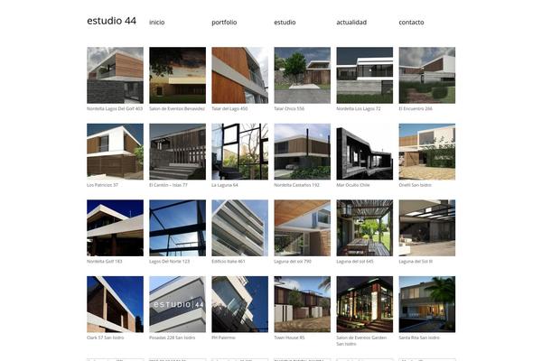 Portfolium theme site design template sample