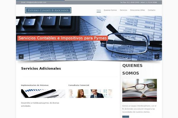 Limitless theme site design template sample