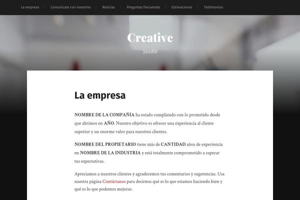 estudiocreative.com site used Bigwig