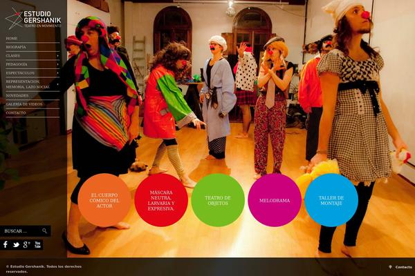 EKHO theme site design template sample