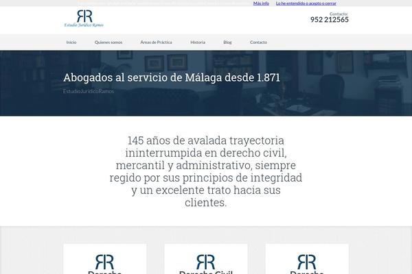 Lawyeria Lite theme site design template sample