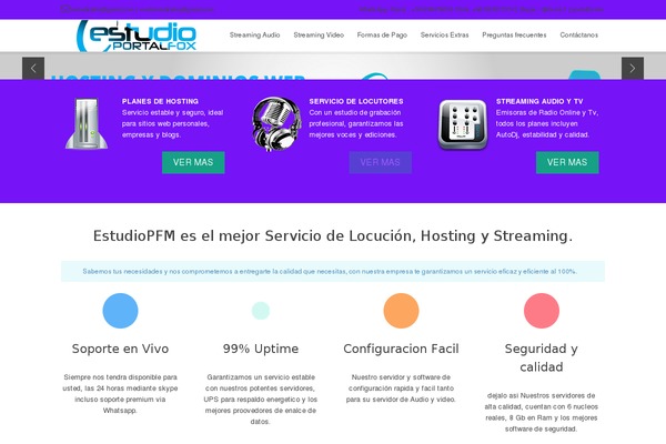 estudiopfm.com site used Studiopfm