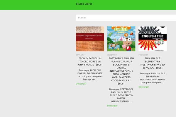 Asap theme site design template sample