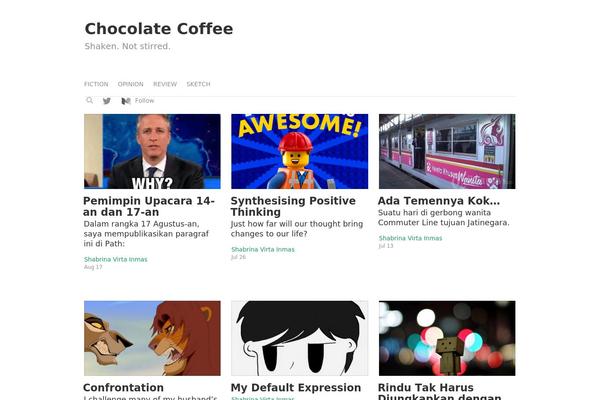Hoffman theme site design template sample