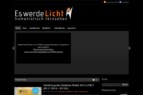 Videozoom theme site design template sample