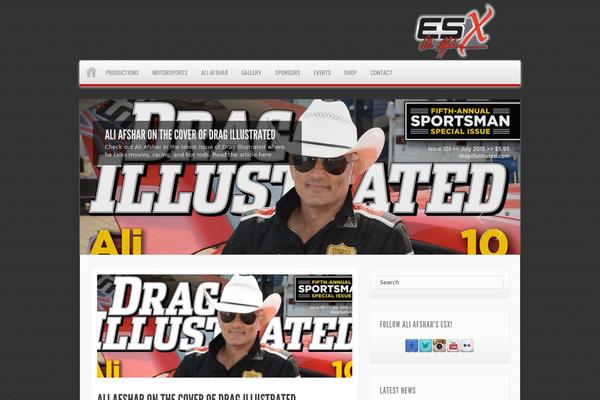 Evergreen theme site design template sample
