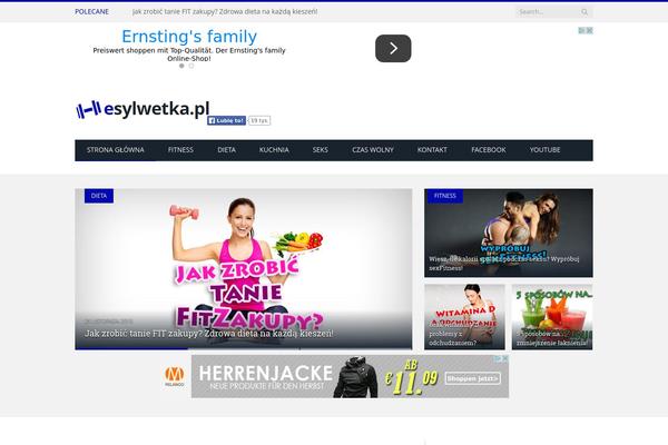 esylwetka.pl site used Mediumish