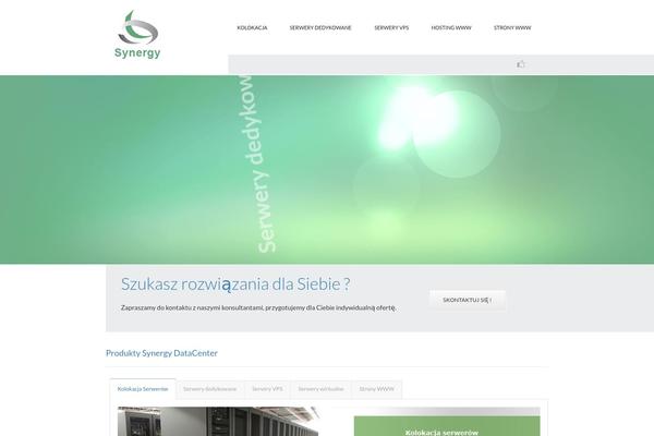 Novus theme site design template sample