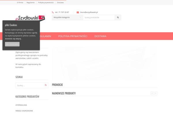 Unicase theme site design template sample