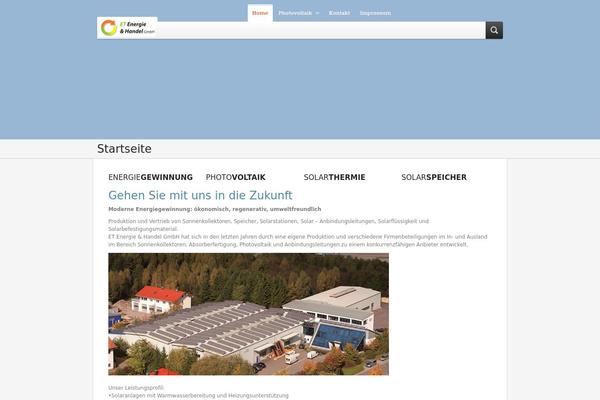 et-energie.ch site used Sintia