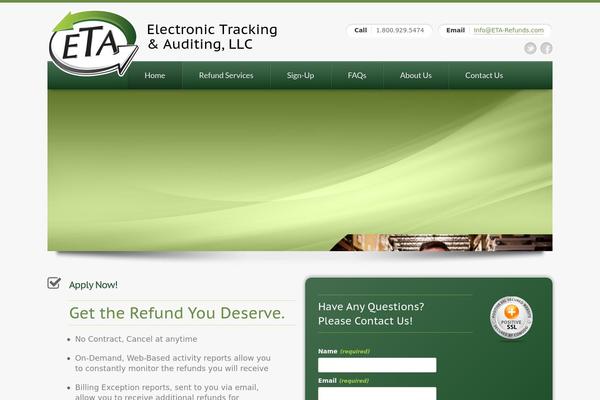 Progress theme site design template sample