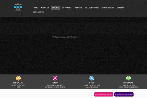 imEvent theme site design template sample
