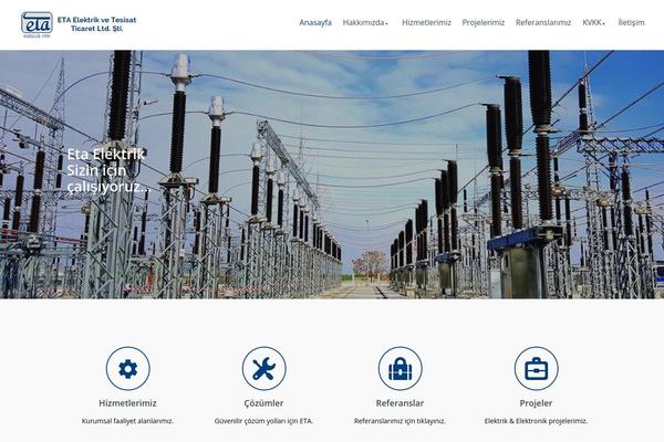 Eklipse theme site design template sample