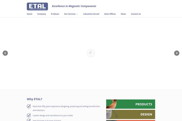 etalgroup.com site used Divi3