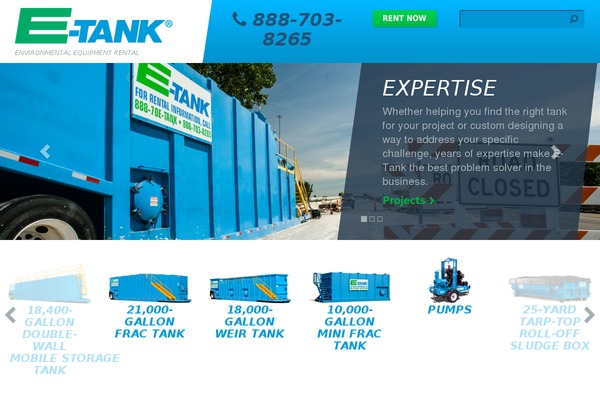 etank theme websites examples