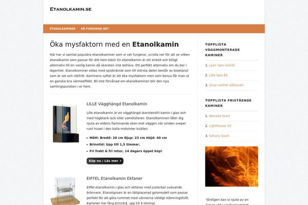 Pinpoint theme site design template sample