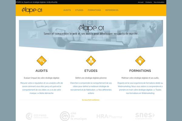 Site using Cardz-social plugin