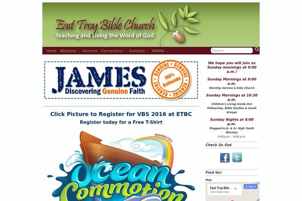 Suffusion theme site design template sample